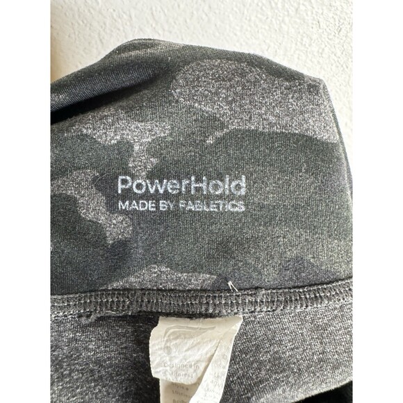 Fabletics PowerHold Camo Leggings Women’s Sz S Green Compression Activewear - Picture 11 of 12